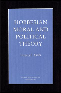 Hobbesian Moral and Political Theory (eBook, ePUB) - Kavka, Gregory S.