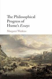 The Philosophical Progress of Hume's Essays - Watkins, Margaret