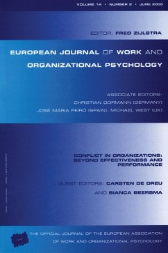 Cover Conflict in Organizations: Beyond Effectiveness and Performance (eBook, ePUB)