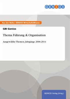 Thema Führung & Organisation (eBook, PDF) - Genios, Gbi