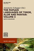 The Papuan Languages of Timor, Alor and Pantar. Volume 3 (eBook, ePUB)