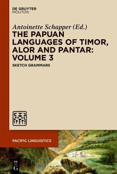 Cover The Papuan Languages of Timor, Alor and Pantar. Volume 3 (eBook, ePUB)
