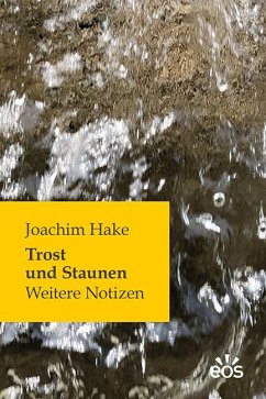 Trost und Staunen - Hake, Joachim