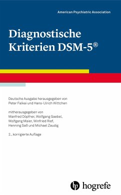 Diagnostische Kriterien DSM-5 - Association, American Psychiatric