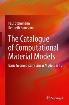 The Catalogue of Computational Material Models - Steinmann, Paul;Runesson, Kenneth