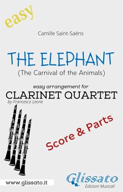 Cover The Elephant - Easy Clarinet Quartet (score & parts) (eBook, ePUB)