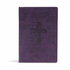 KJV Rainbow Study Bible, Purple Leathertouch - Holman Bible Publishers