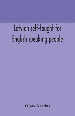 Latvian self-taught for English speaking people - Kratins, Ojars