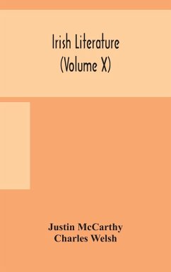 Cover Irish literature (Volume X)
