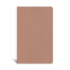 CSB On-The-Go Bible, Personal Size, Rose Gold Leathertouch - Csb Bibles By Holman