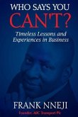 Who Says You Can't? (eBook, ePUB)
