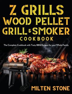 Z Grills Wood Pellet Grill & Smoker Cookbook - Stone, Milten