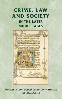 Cover Crime, Law and Society in the Later Middle Ages (eBook, PDF)