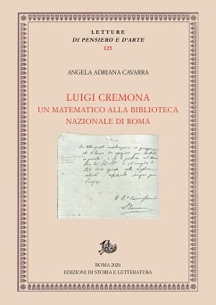 Luigi Cremona (eBook, PDF) - Adriana Cavarra, Angela