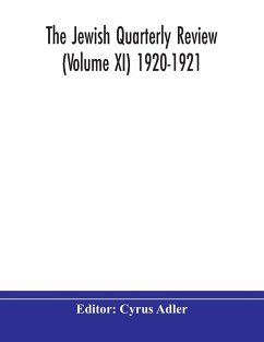 The Jewish quarterly review (Volume XI) 1920-1921