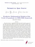 Predictive Mathematical Models of the Covid-19 pandemic in ODE/SDE framework (eBook, ePUB)