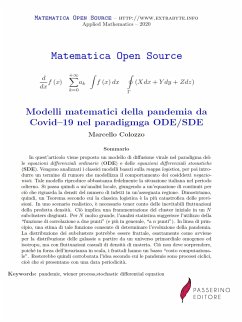 Modelli matematici della pandemia da Covid-19 nel paradigmga ODE/SDE (eBook, ePUB) - Colozzo, Marcello