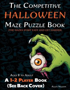 The Competitive Halloween Maze Puzzle Book - Nelson, Allen