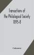 Transactions of the Philological... - Bild 1