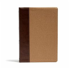 KJV Rainbow Study Bible, Brown/Tan Leathertouch - Holman Bible Publishers