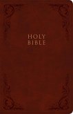 KJV Large Print Personal Size Reference Bible, Burgundy Leathertouch, Indexed