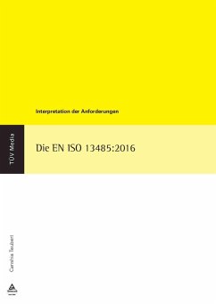 Die EN ISO 13485:2016 /(E-Book, PDF) (eBook, PDF) - Teubert, Canshia