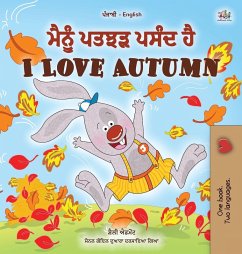 Cover I Love Autumn (Punjabi English Bilingual Children's Book)