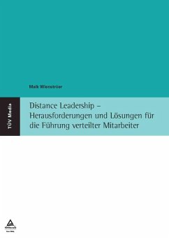 Cover Distance Leadership - Herausforderungen und Lösungen für die Führung verteilter Mitarbeiter (E-Book, PDF) (eBook, PDF)