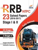 RRB NTPC 23 Solved Papers 2016-17 Stage I & II English Edition