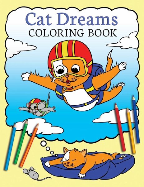 Cat Dreams Coloring Book von A. K. Beck - englisches Buch - bücher.de