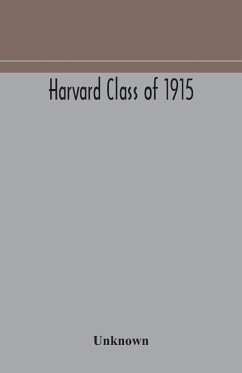 Harvard Class of 1915 - Unknown