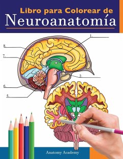 Libro para colorear de neuroanatomía - Academy, Anatomy