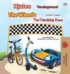 The Wheels -The Friendship Race (Swedish English Bilingual Children's Book) - Books, Kidkiddos; Nusinsky, Inna