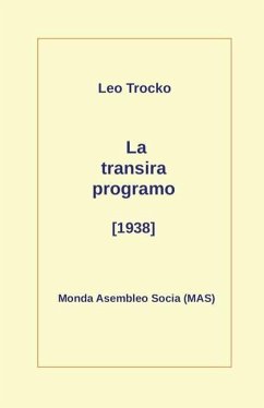 La transira programo (1938) - Trocko, Leo; Lutermano, Vilhelmo