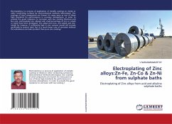 Electroplating of Zinc alloys:Zn-Fe, Zn-Co & Zn-Ni from sulphate baths