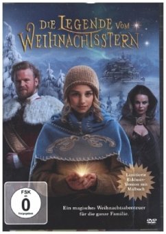 Die Legende vom Weihnachtsstern, 1 DVD (exklusiv mit Malbuch)