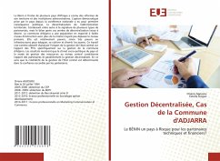 Gestion Décentralisée, Cas de la Commune d'ADJARRA - Agossou, Oriane;Gogan, Estelle