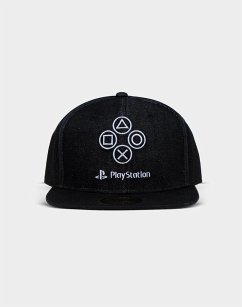 Sony - PlayStation - Denim Symbols Snapback Cap