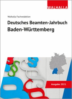 Deutsches Beamten-Jahrbuch Baden-Württemberg 2021 - Walhalla Fachredaktion