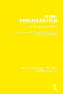 Non-Proliferation (eBook, PDF) - Stockholm International Peace Research Institute