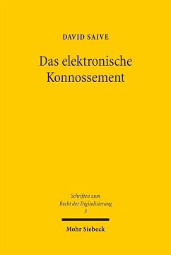 Das elektronische Konnossement (eBook, PDF) - Saive, David