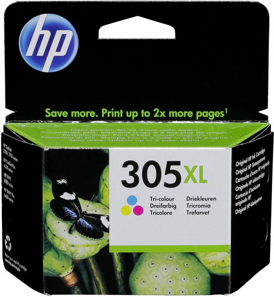 HP 3YM63AE Tintenpatrone 3-farbig No. 305 XL - Portofrei bei bücher.de  kaufen