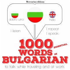 1000 essential words in Bulgarian (MP3-Download) Cover 1000 essential words in Bulgarian (MP3-Download)
