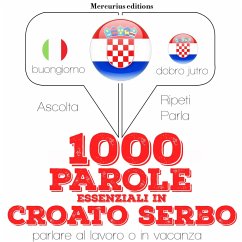 Cover 1000 parole essenziali in croato serbo (MP3-Download)