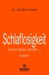 Schlaflosigkeit   Ratgeber (eBook, PDF) - Bild 1