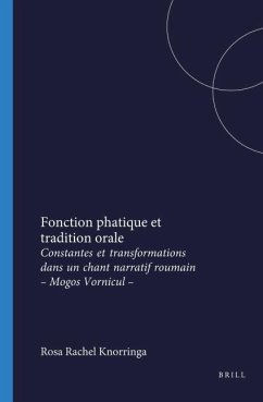 Cover Fonction Phatique Et Tradition Orale