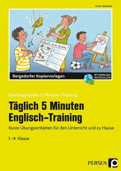 Täglich 5 Minuten Englisch-Training - Jebautzke, Kirstin