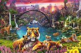 Ravensburger 16719 - Tiger in paradiesischer Lagune, Puzzle, 3000 Teile