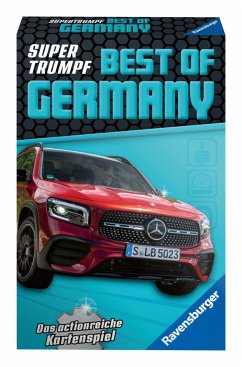 Ravensburger 20688 - Supertrumpf Best of Germany, Auto Quartett Kartenspiel