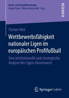 Wettbewerbsfähigkeit nationaler Ligen im europäischen Profifußball - Hösl, Florian